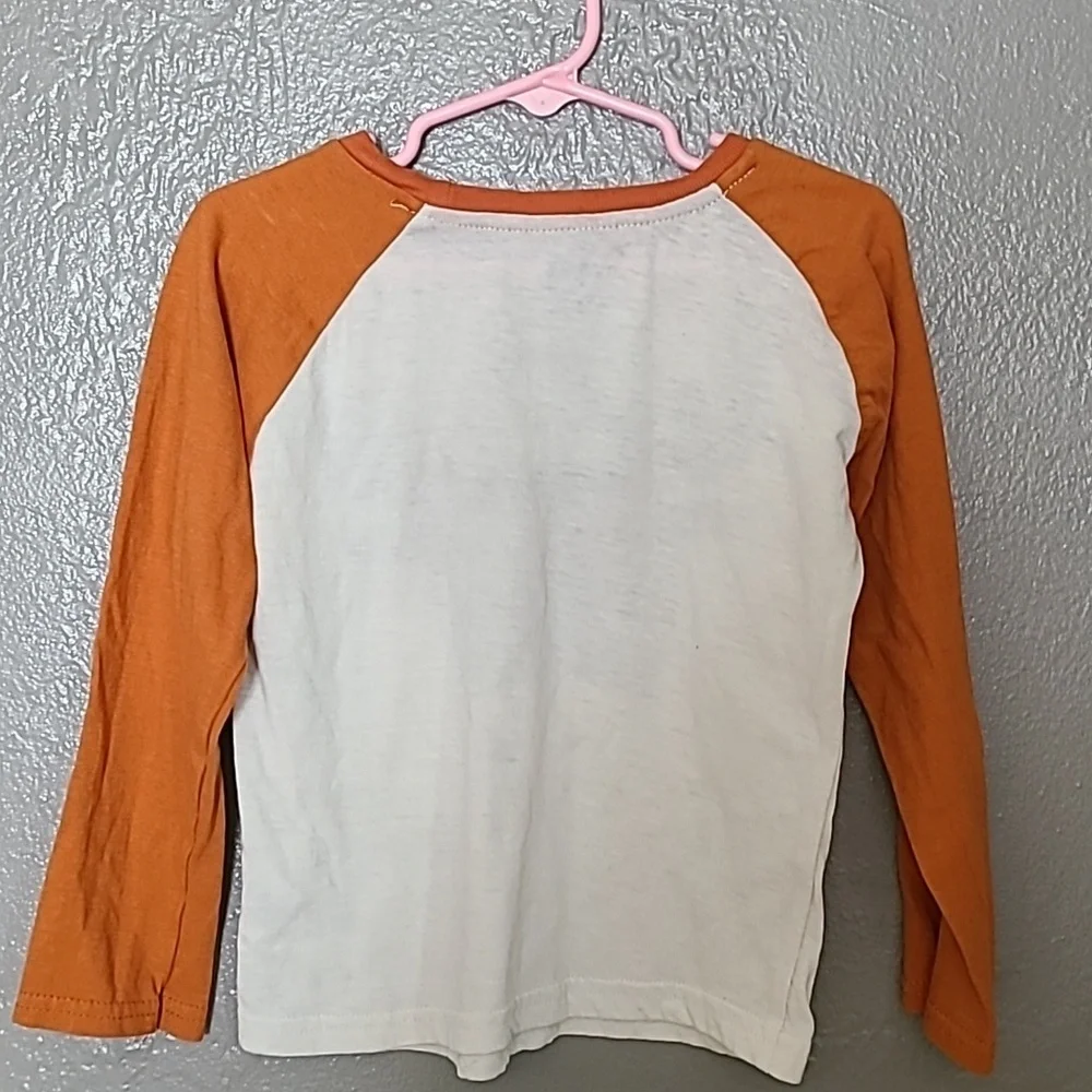 Alex & Jack Boys Reindeer Long Sleeve T-shirt size 5 gently loved